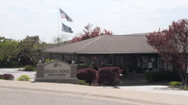 There's been an outbreak of COVID-19 cases at Shady Nook Care Center in Lawrenceburg, Indiana.