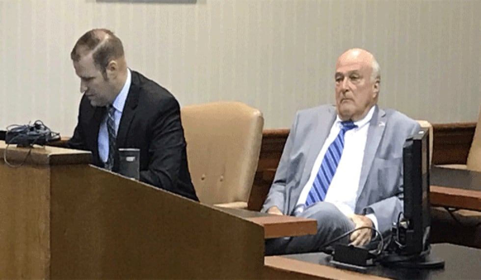 Butler County Prosecutor Mike Gmoser in court Wednesday. He took the case to a direct...