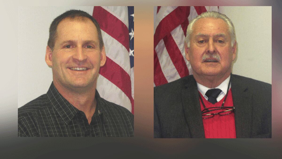 Todd Daniel (left) and Alan Daniel (right). Alan Daniel is a trustee in Madison Township and...