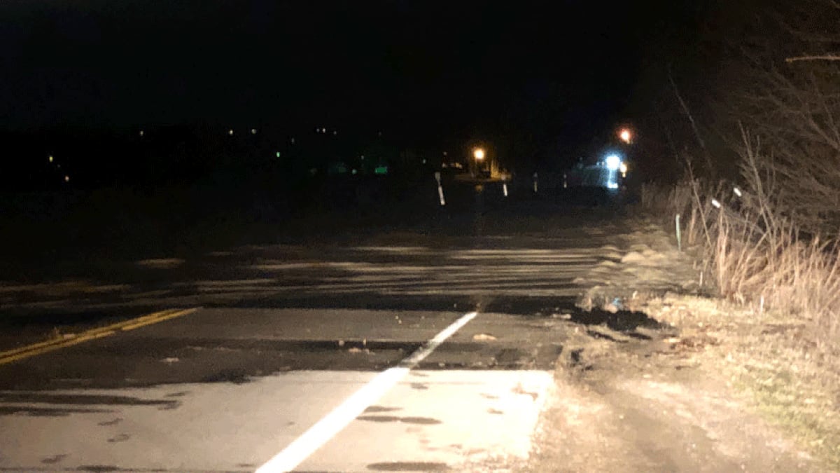 Flooding closed Lawrenceburg Road between North Bend and Elizabethtown early Friday. (Photo:...