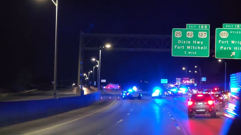 The crash on southbound Interstate 71/75 happened just before Kyles Lane around 3:30 a.m....