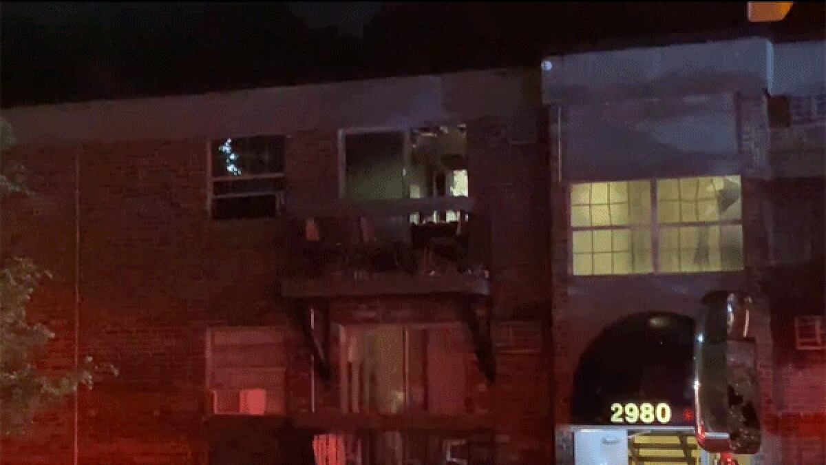 Cincinnati firefighters said they rescued multiple residents from an apartment fire on High...