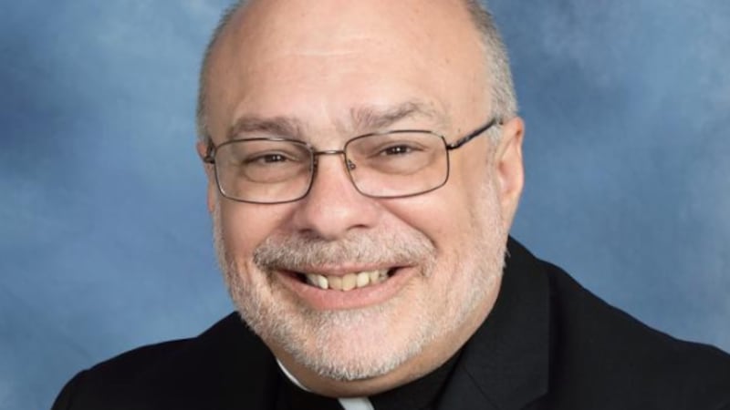 Father Geoff Drew will stand trial early next year on nine counts of rape.