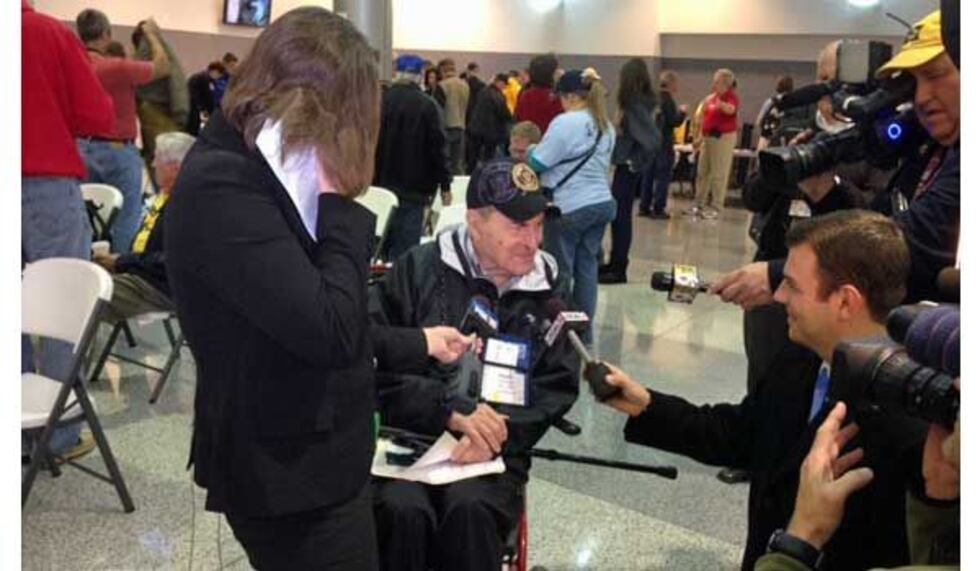 One of the 69 veterans on the flight was Dr. Henry Heimlich, widely credited as the inventor...