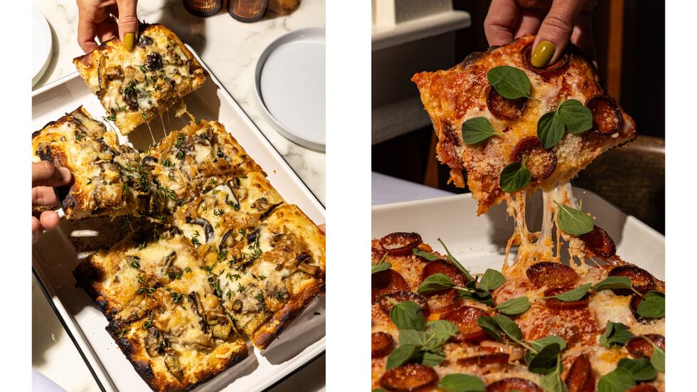The new Roman-style pizzeria Razzo opened its doors to the public on Wednesday.