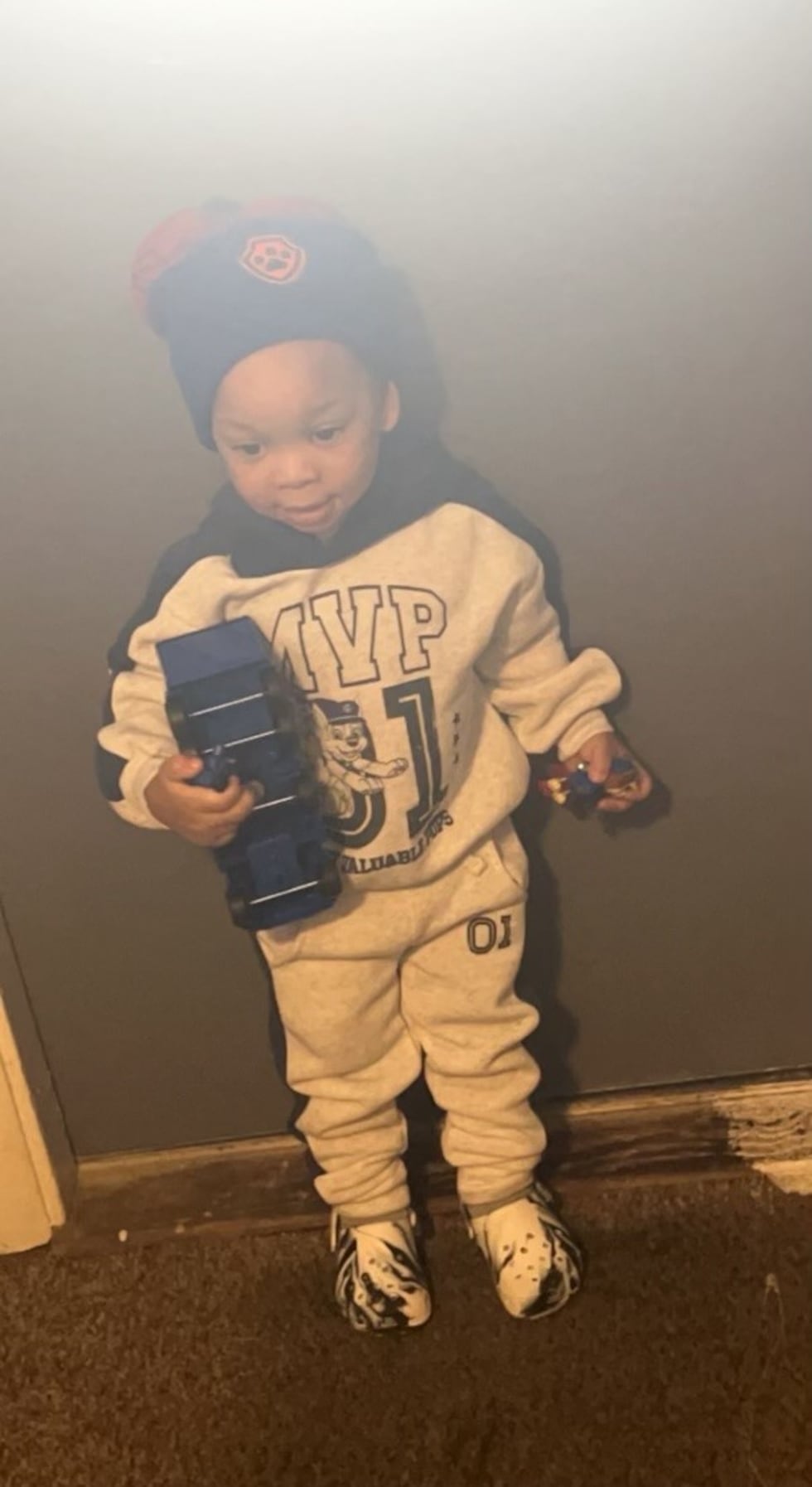 Call 513-521-7171 or 911 if you have seen 2-year-old Brandon Rozier Jr.