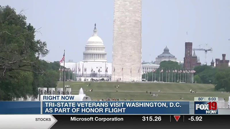 A 96-year-old WWII veteran speaks to FOX 19 Now about his experience with Honor Flight Tri-State