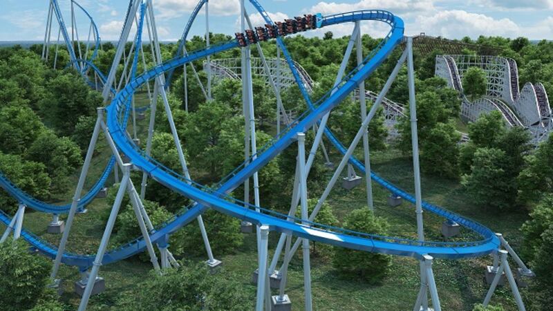 Kings Island announced the arrival of a giga coaster to the amusement park in spring of 2020....