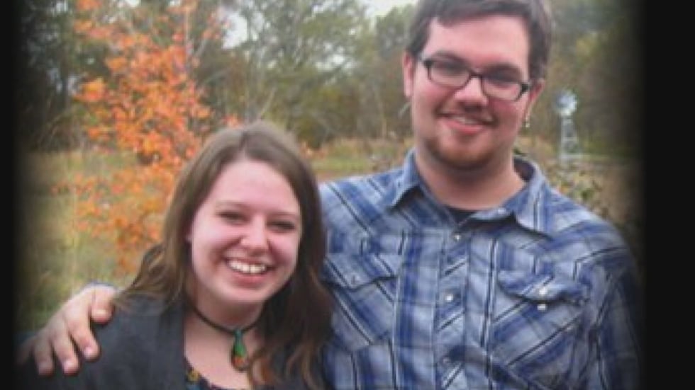 John Carter (right) was allegedly the last person to see Katelyn Markham (left) alive and...