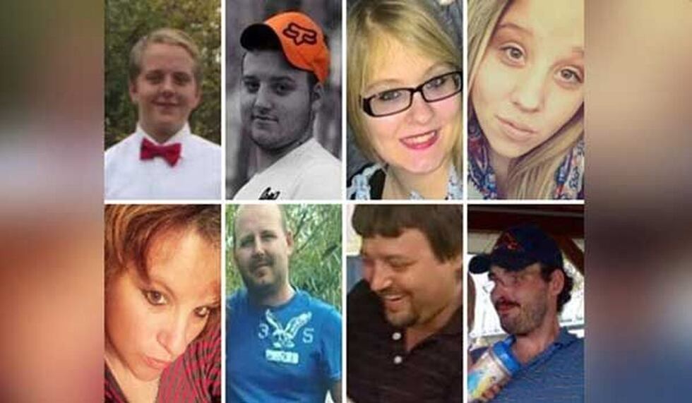 Eight members of the Rhoden family were killed in Pike Co. in April 206.