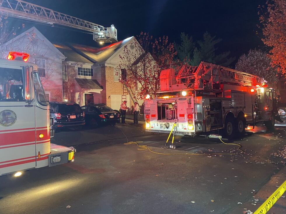 One person is dead and another is critically injured after a fire broke out in Union Township...