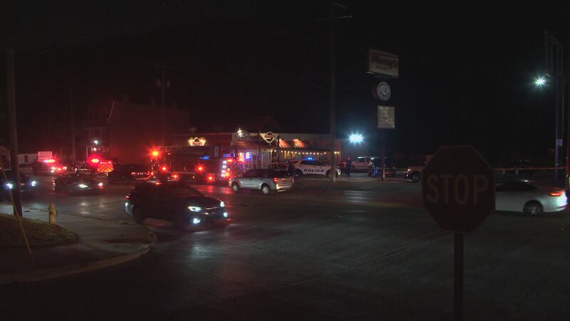 Two people are hospitalized after a shooting occurred outside of Murray's Pub Wings and Grill...