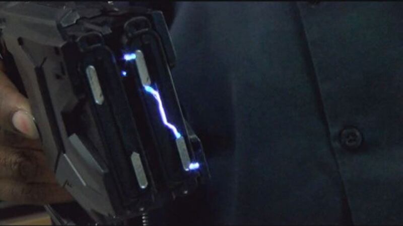 Sheriff Jason Bridges says despite the use of non-lethal equipment, like Tasers, if a person...