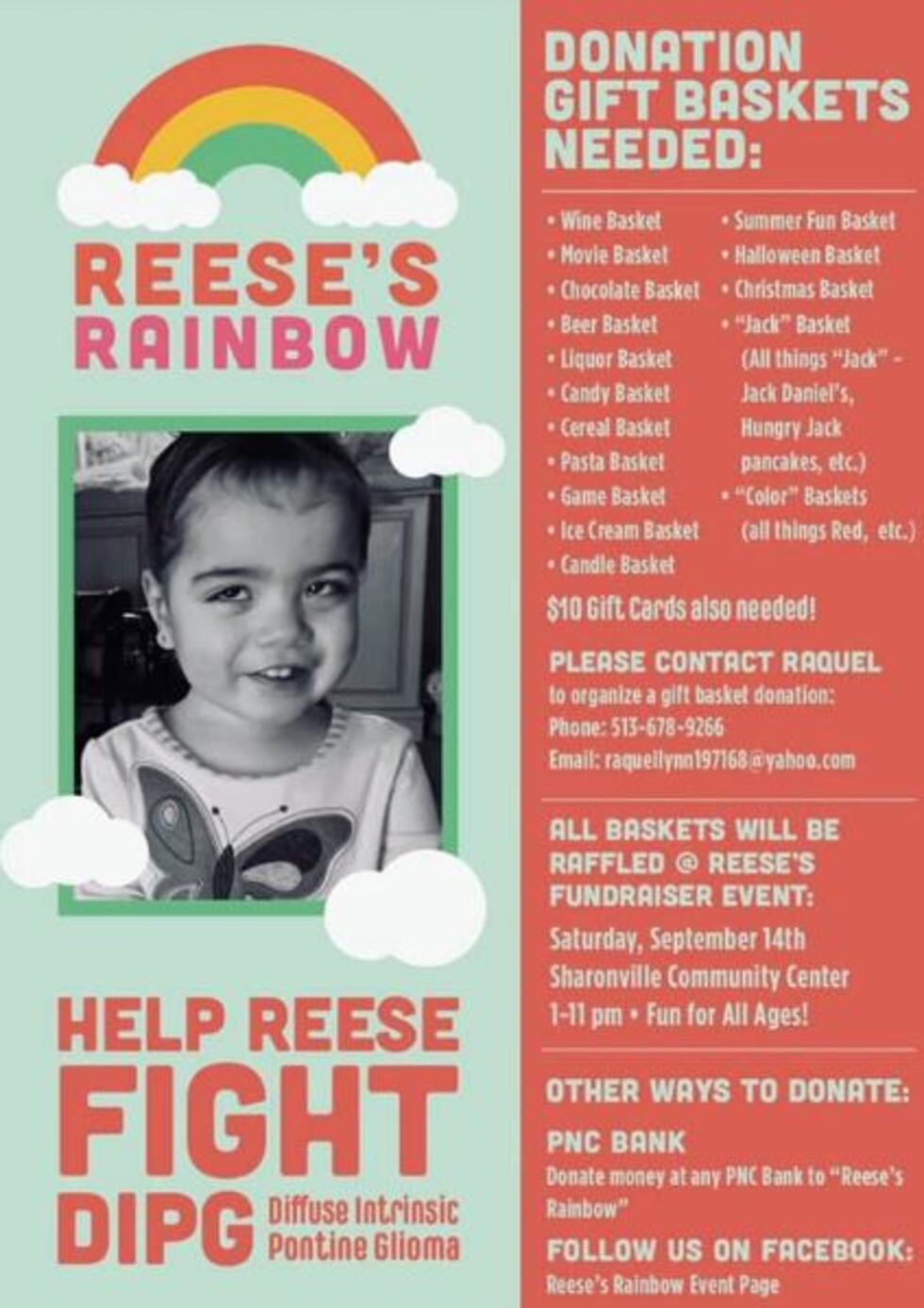 Help Reese fight DIPG