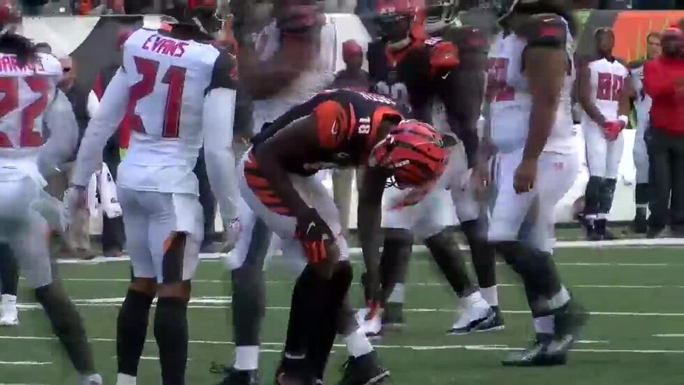 Bengals' AJ Green could miss time on the field after injuring his toe in the game against...