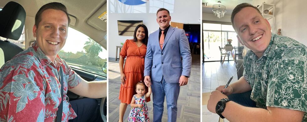Hans Schmidt, a 26-year-old husband and father of two, was shot was preaching outside a...