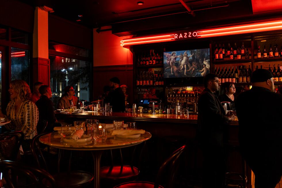 The new Roman-style pizzeria Razzo opened its doors to the public on Wednesday.