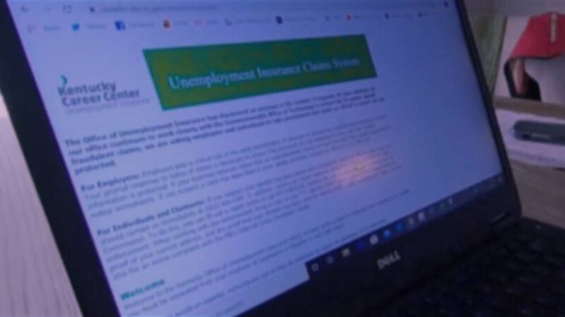 Tens of thousands of jobless claims made in Kentucky during the early days of the coronavirus...