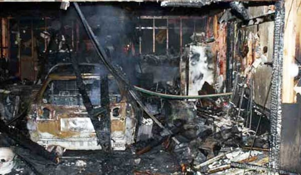 This was the scene from a fire in Wyoming caused by a Federal Pacific breaker box.