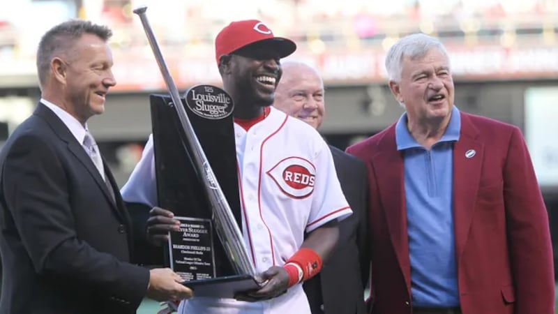 Brandon Phillips was the 2011 Silver Slugger recipient for National League second baseman.
