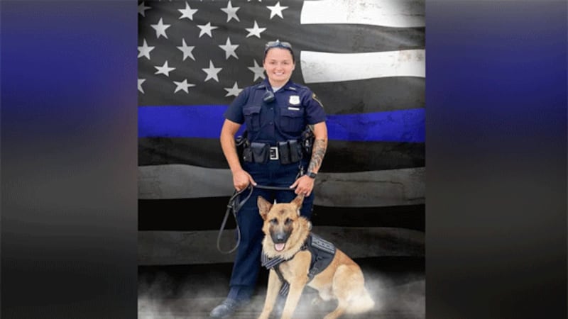 Richmond Police Officer Seara Burton was shot in the line of duty on Aug. 10 when she and her...