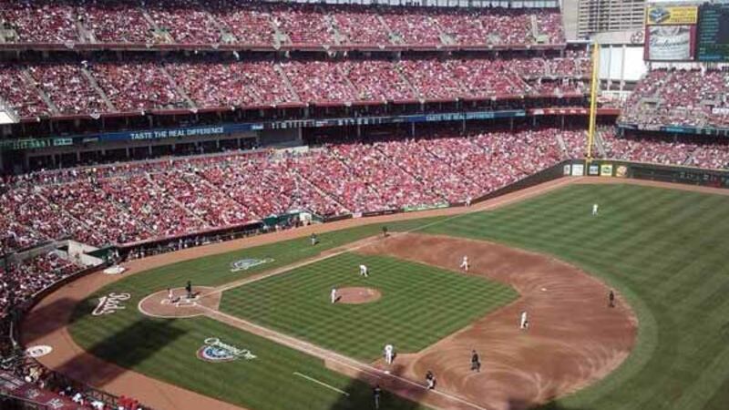 Great American Ball Park on a previous Opening Day. File photo