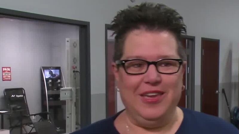 A 51-year-old woman, who says she just got through her battle with breast cancer, accomplished...