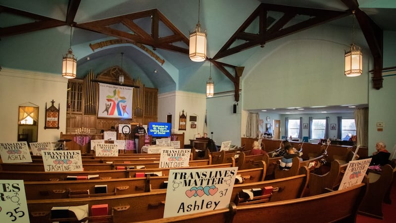 St. Peter's United Church of Christ held its annual Transgender Day of Remembrance service on...